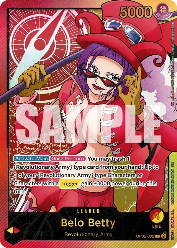 Image for Belo Betty (SP) (OP05-002) - One Piece Card Game