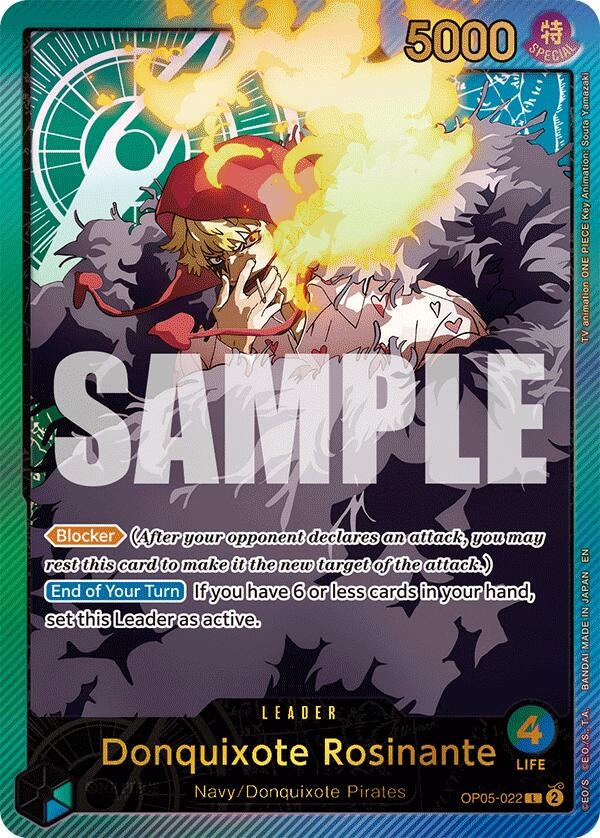 Image for Donquixote Rosinante (SP) (OP05-022) - One Piece Card Game