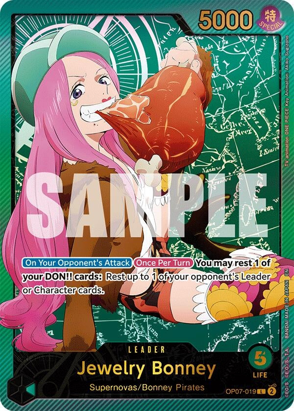 Image for Jewelry Bonney (SP) (OP07-019) - One Piece Card Game