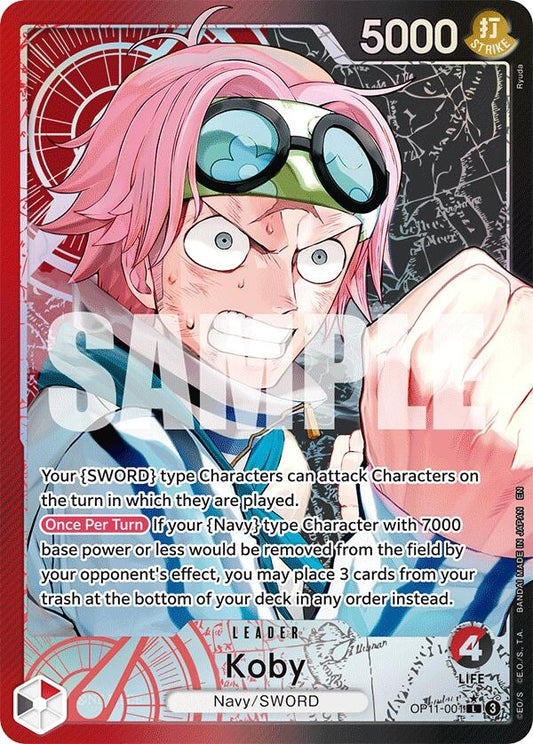 Image for Koby (001) (Alternate Art) (OP11-001) - One Piece Card Game