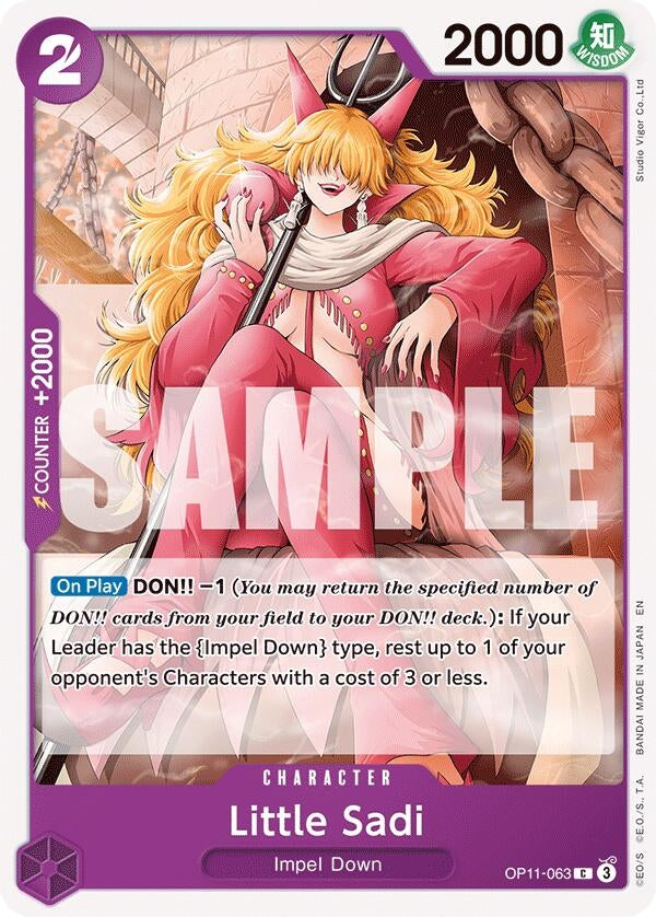 Image for Little Sadi (OP11-063) - One Piece Card Game