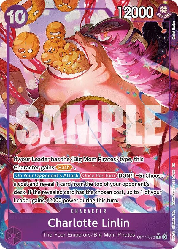 Image for Charlotte Linlin (Alternate Art) (OP11-073) - One Piece Card Game