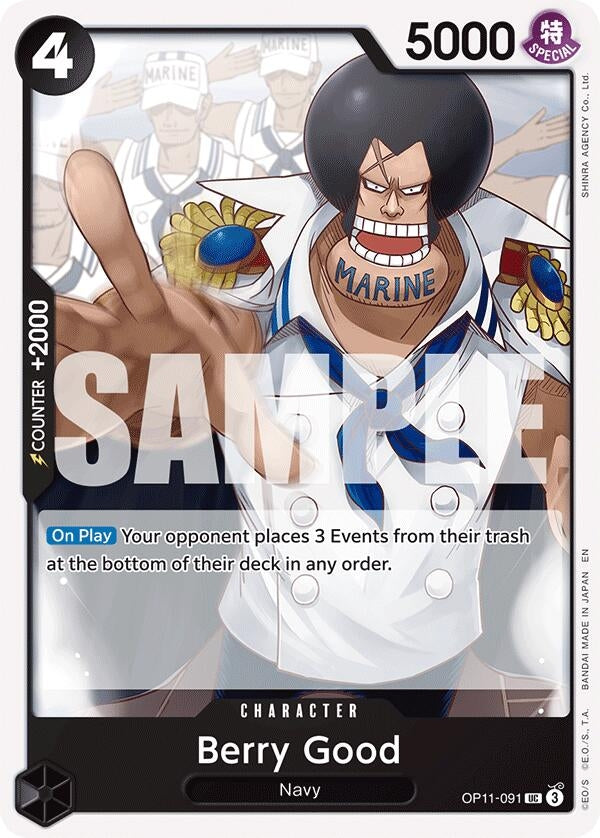 Image for Berry Good (OP11-091) - One Piece Card Game