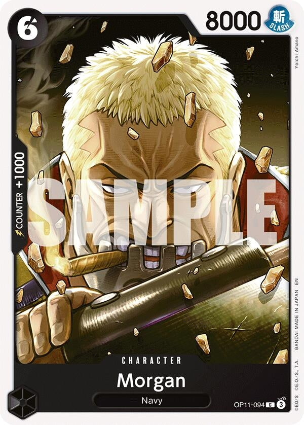 Image for Morgan (OP11-094) - One Piece Card Game