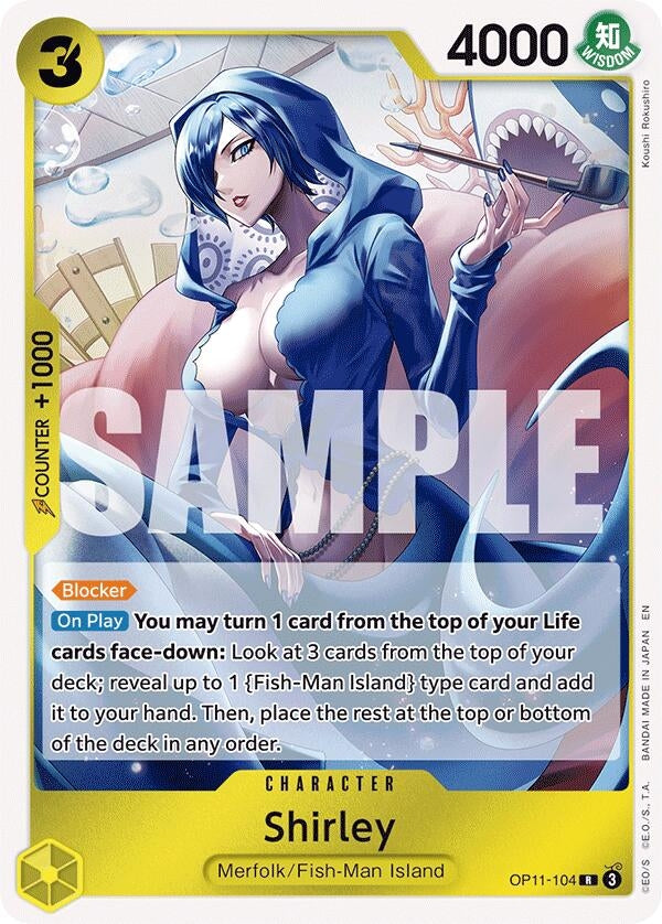 Image for Shirley (OP11-104) - One Piece Card Game