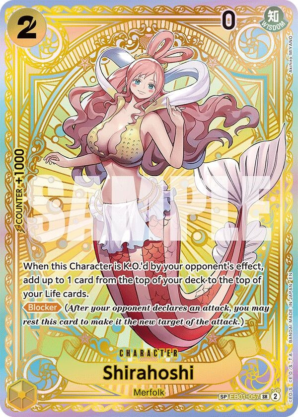 Image for Shirahoshi (SP) (EB01-057) - One Piece Card Game