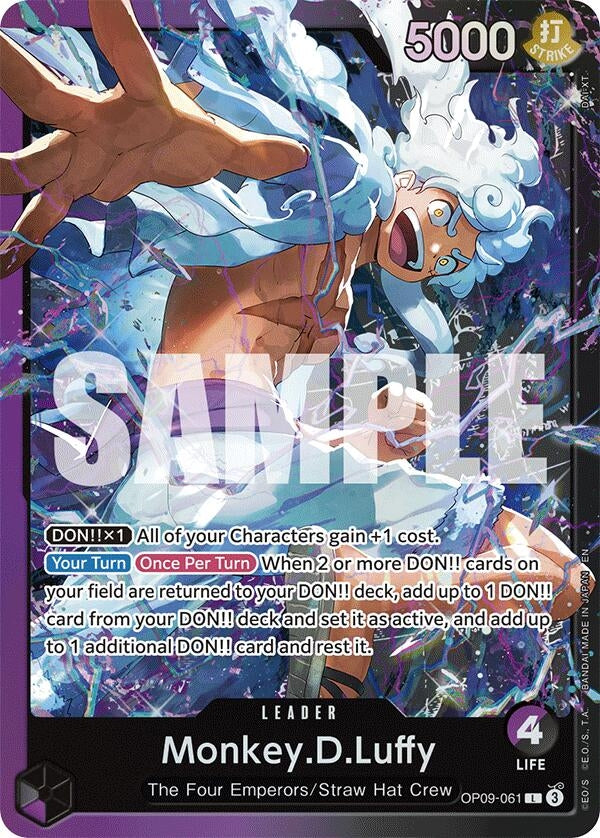 Image for Monkey.D.Luffy (OP09-061) (OP09-061) - One Piece Card Game