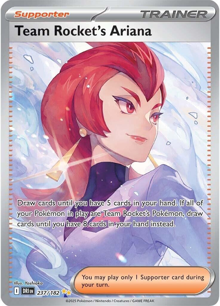 Image for Team Rocket's Ariana (237/182) - Pokemon