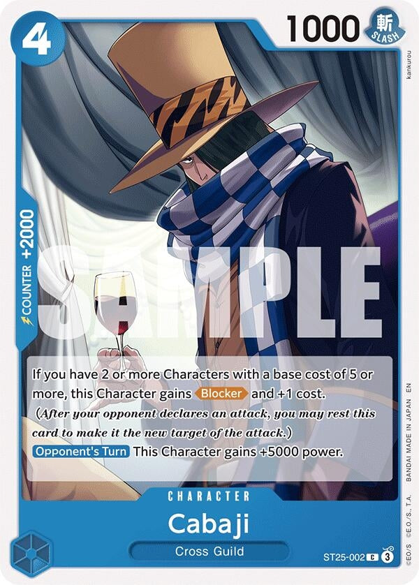 Image for Cabaji (ST25-002) (ST-25) - One Piece Card Game