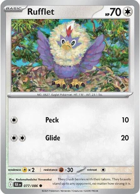 Image for Rufflet (077/086) - Pokemon