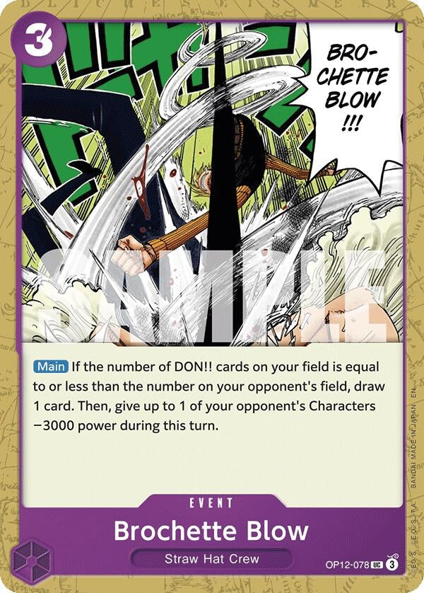Image for Brochette Blow (OP12-078) - One Piece Card Game