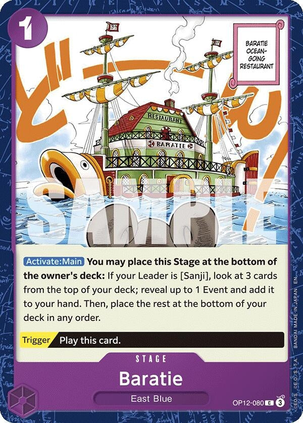 Image for Baratie (OP12-080) - One Piece Card Game