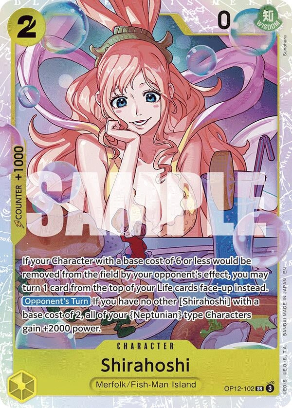 Image for Shirahoshi (OP12-102) - One Piece Card Game