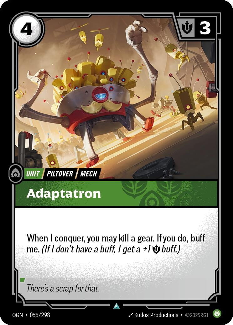 Image for Adaptatron (056/298) - Riftbound: League of Legends Trading Card Game