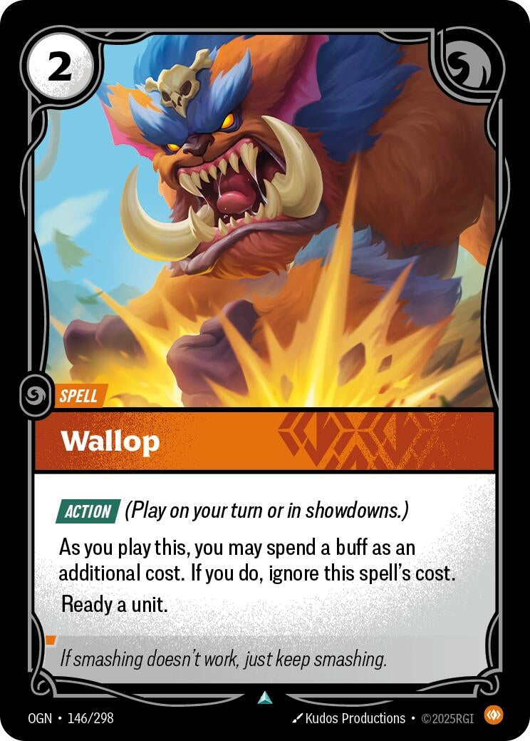 Image for Wallop (146/298) - Riftbound: League of Legends Trading Card Game