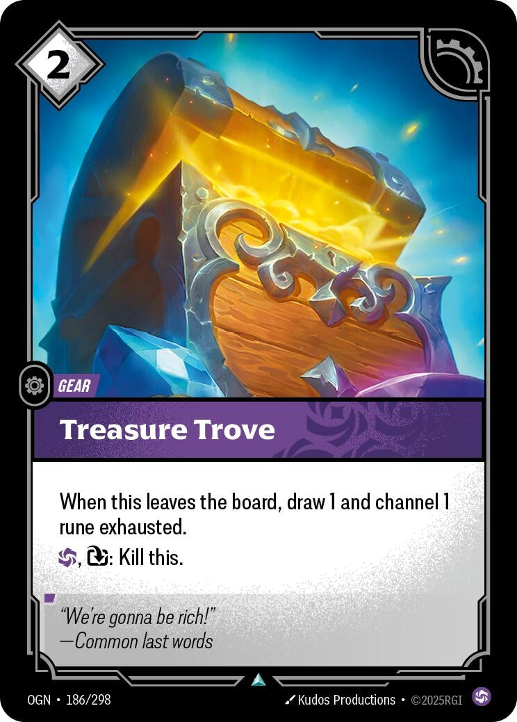 Image for Treasure Trove (186/298) - Riftbound: League of Legends Trading Card Game