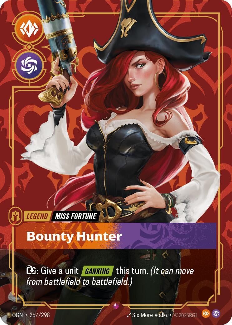 Image for Miss Fortune - Bounty Hunter (267/298) - Riftbound: League of Legends Trading Card Game