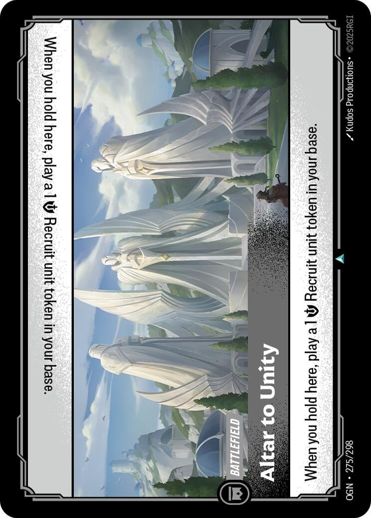 Image for Altar to Unity (275/298) - Riftbound: League of Legends Trading Card Game