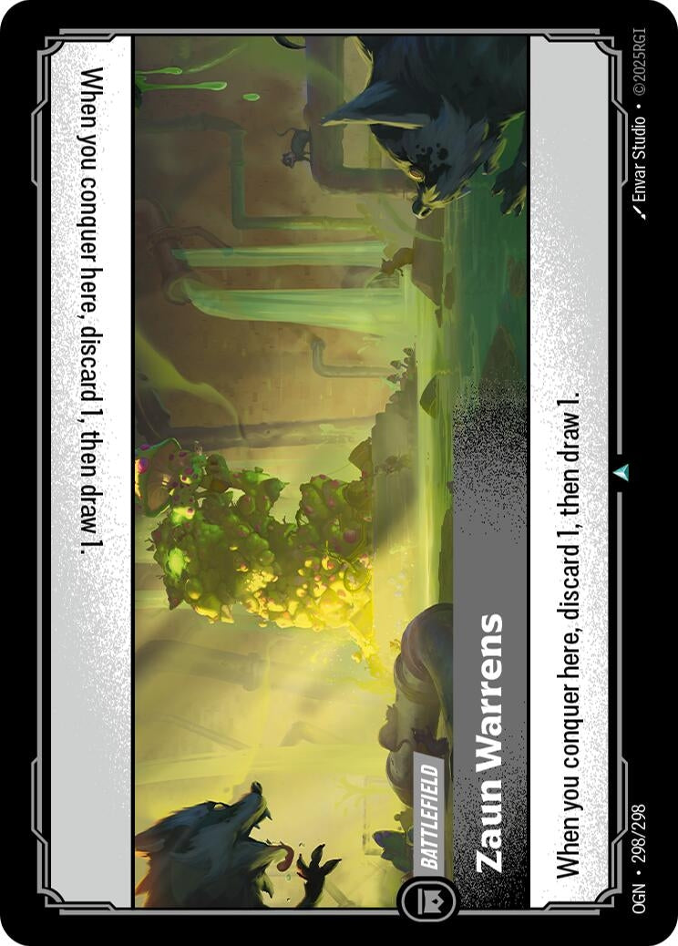 Image for Zaun Warrens (298/298) - Riftbound: League of Legends Trading Card Game