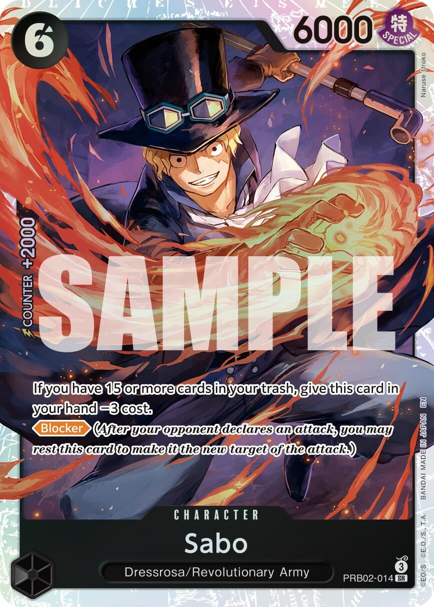 Image for Sabo - PRB02-014 (PRB02-014) - One Piece Card Game