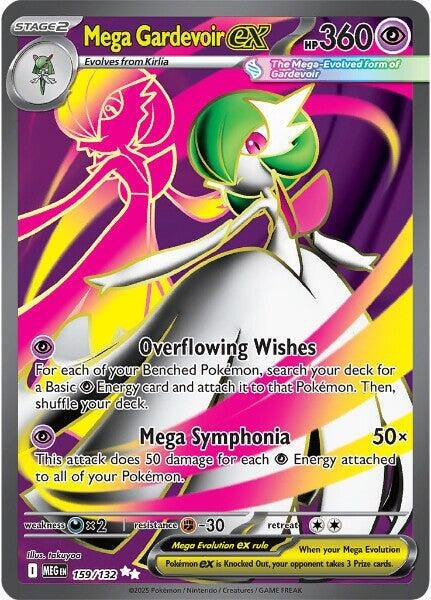 Image for Mega Gardevoir ex (159/132) - Pokemon