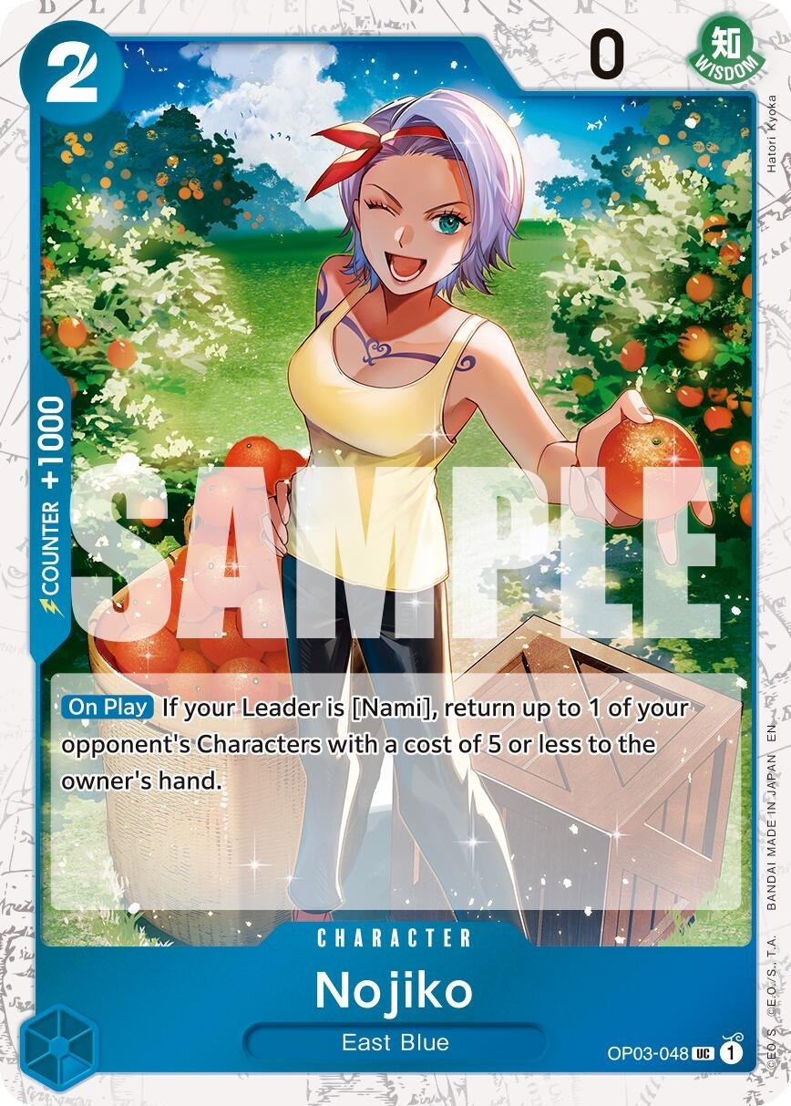 Image for Nojiko (Pirate Foil) (OP03-048) - One Piece Card Game