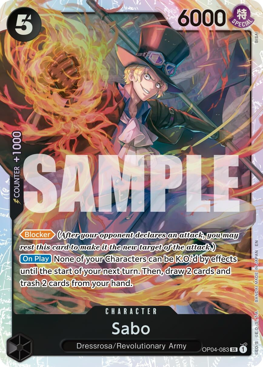 Image for Sabo - OP04-083 (Reprint) (OP04-083) - One Piece Card Game
