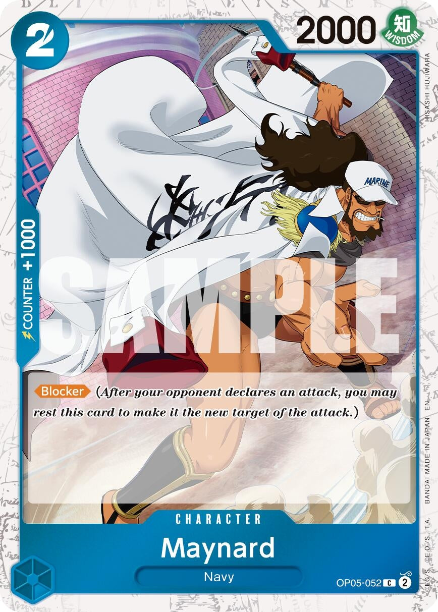 Image for Maynard (Pirate Foil) (OP05-052) - One Piece Card Game