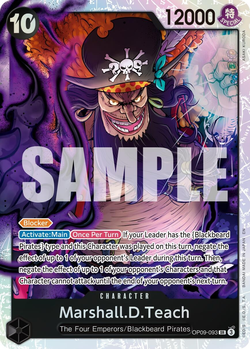 Image for Marshall.D.Teach - OP09-093 (Reprint) (OP09-093) - One Piece Card Game