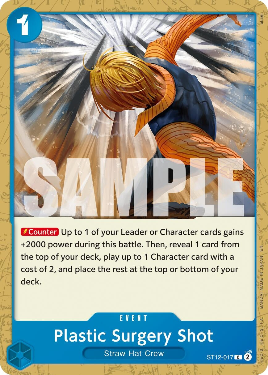 Image for Plastic Surgery Shot - ST12-017 (Reprint) (ST12-017) - One Piece Card Game