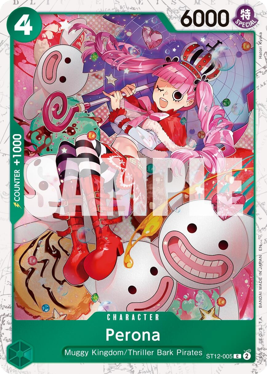 Image for Perona (Pirate Foil) (ST12-005) - One Piece Card Game
