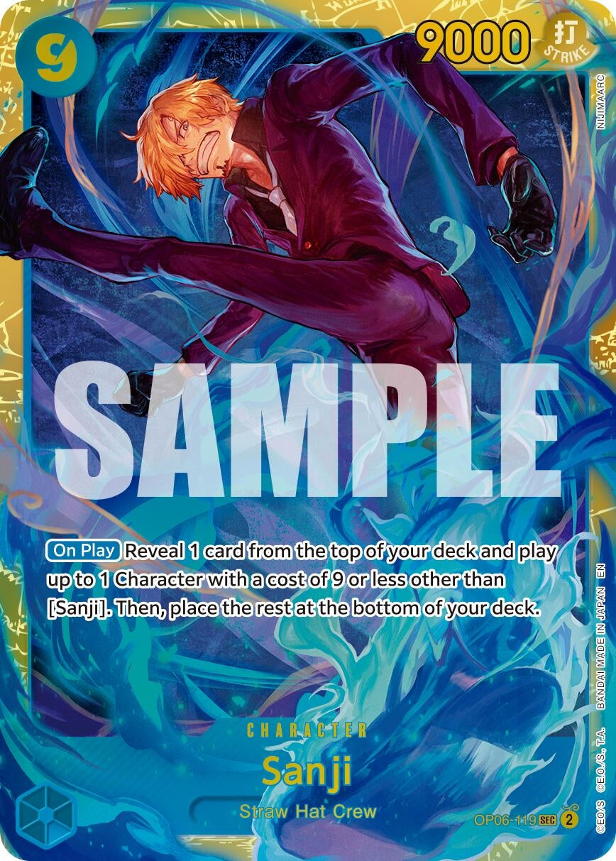 Image for Sanji - OP06-119 (Reprint) (OP06-119) - One Piece Card Game
