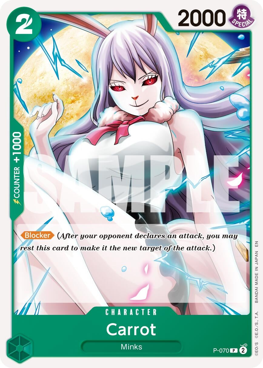 Image for Carrot - P-070 (Reprint) (P-070) - One Piece Card Game