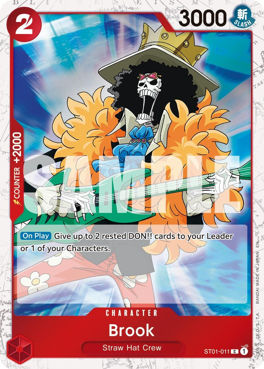Image for Brook - ST01-011 (Pirate Foil) (ST01-011) - One Piece Card Game