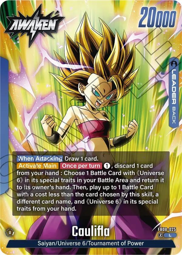 Image for Caulifla - FB08-025 (FB08-025) - Dragon Ball Super: Fusion World