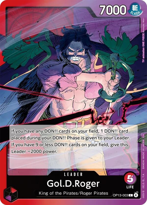 Image for Gol.D.Roger (003) (OP13-003) - One Piece Card Game
