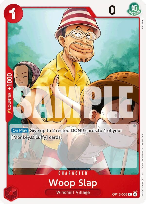 Image for Woop Slap (OP13-006) - One Piece Card Game