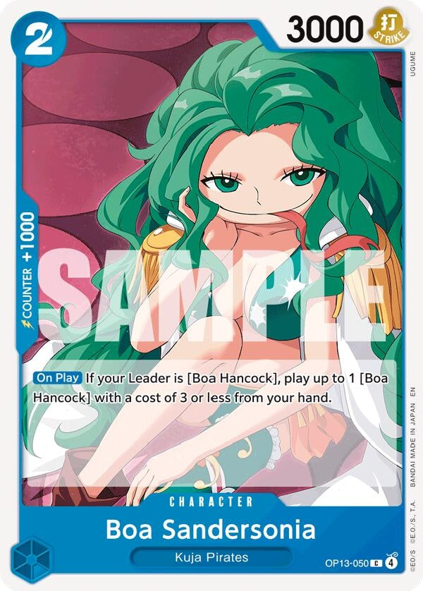 Image for Boa Sandersonia (OP13-050) - One Piece Card Game