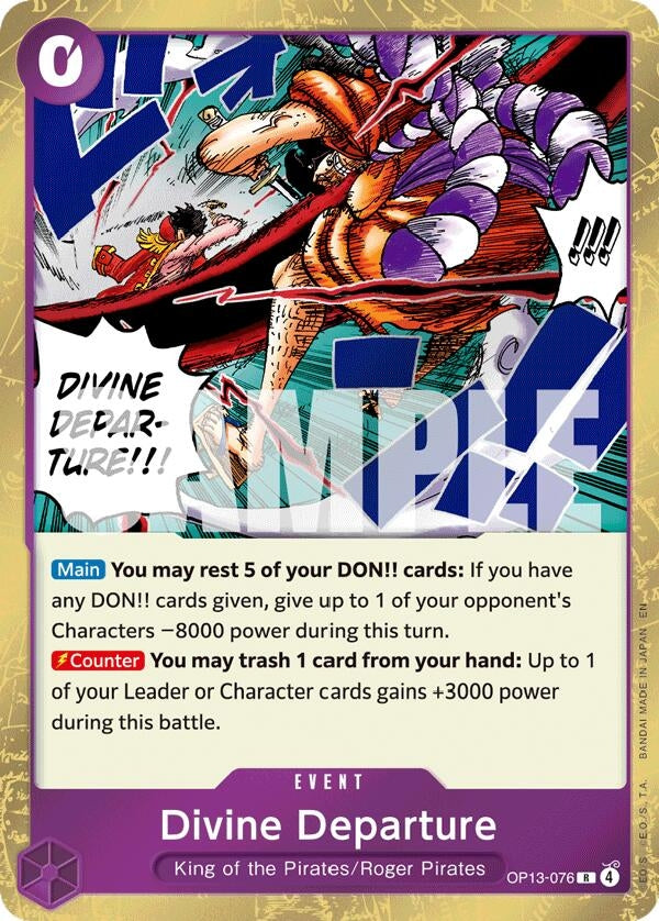 Image for Divine Departure (OP13-076) - One Piece Card Game