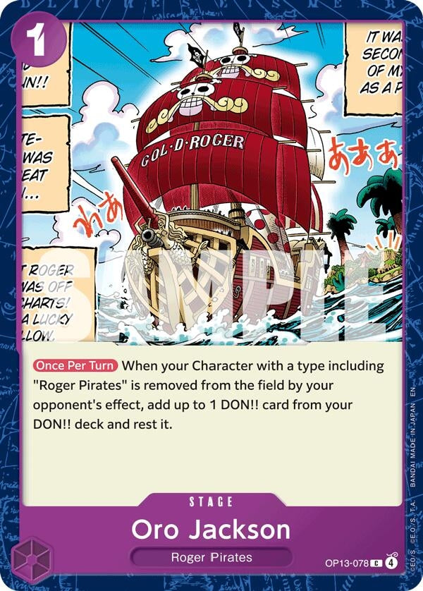 Image for Oro Jackson (OP13-078) - One Piece Card Game