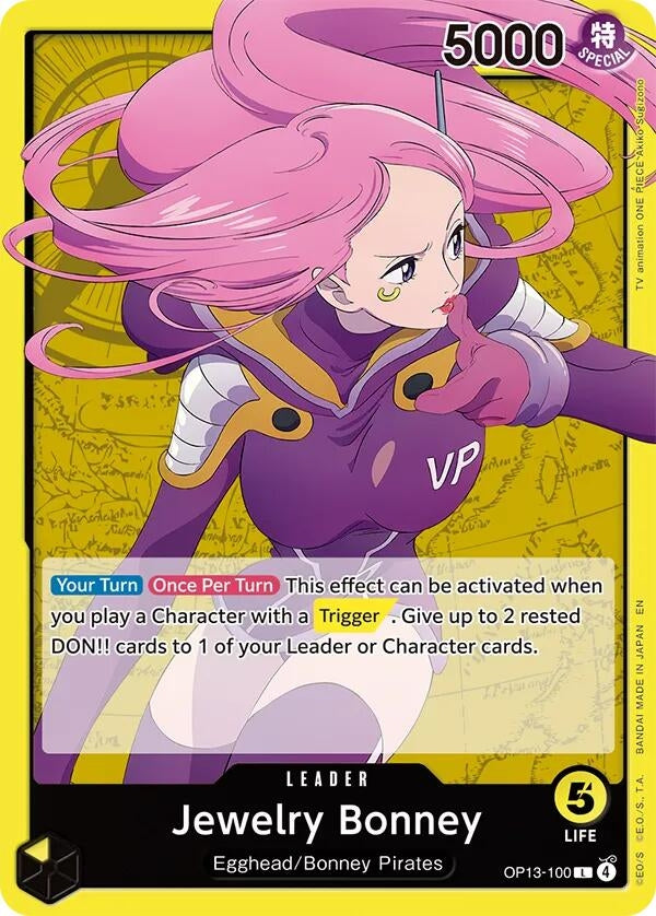 Image for Jewelry Bonney (100) (OP13-100) - One Piece Card Game