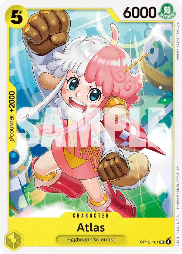 Image for Atlas (OP13-101) - One Piece Card Game