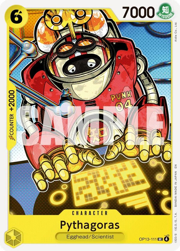 Image for Pythagoras (OP13-111) - One Piece Card Game