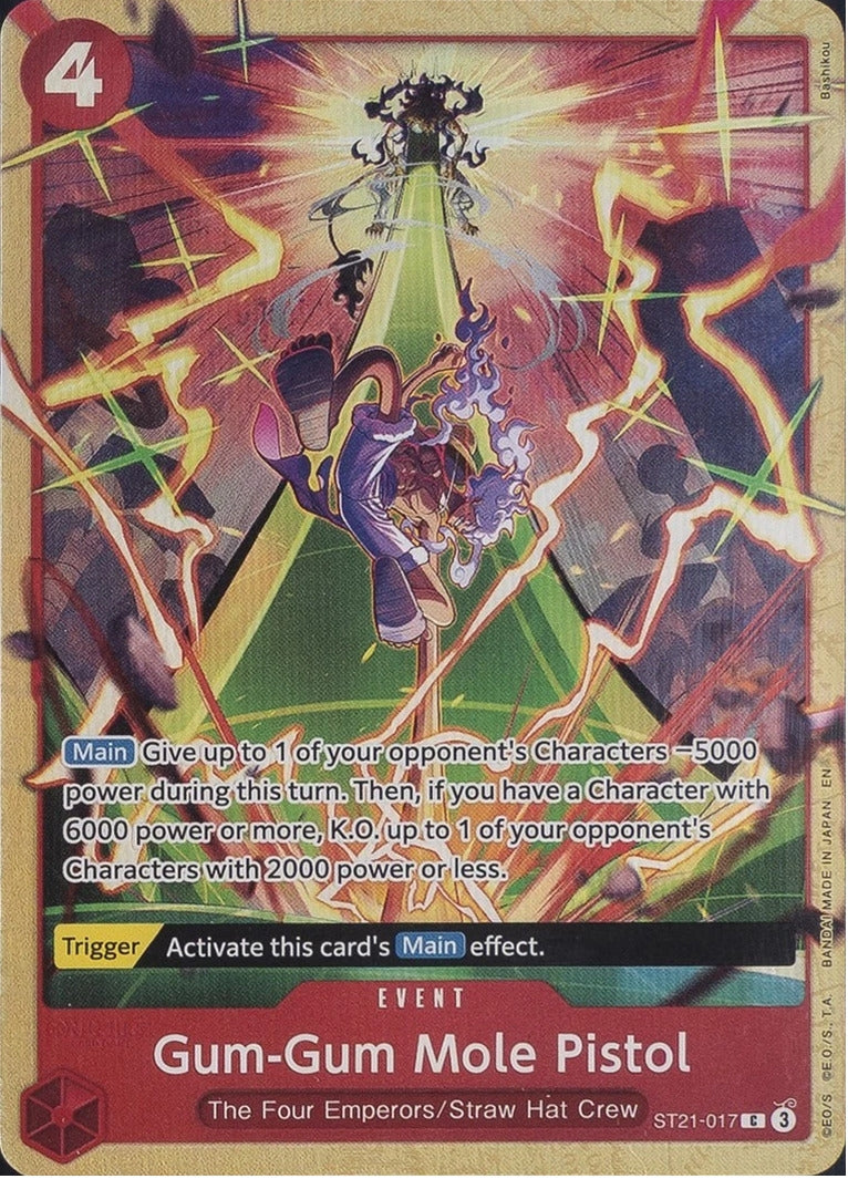 Image for Gum-Gum Mole Pistol (Premium Card Collection -Best Selection Vol. 5-) (ST21-017) (OP-PR) - One Piece Card Game