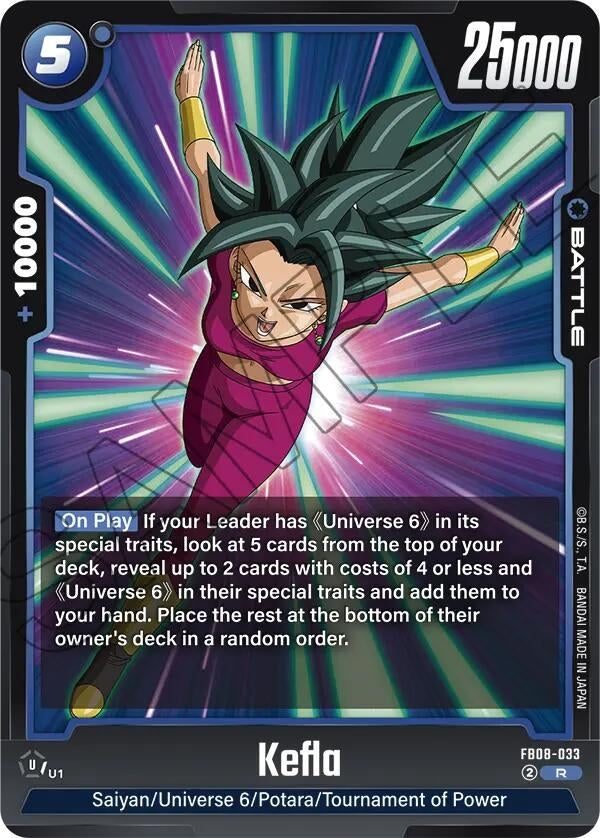 Image for Kefla - FB08-033 (FB08-033) - Dragon Ball Super: Fusion World