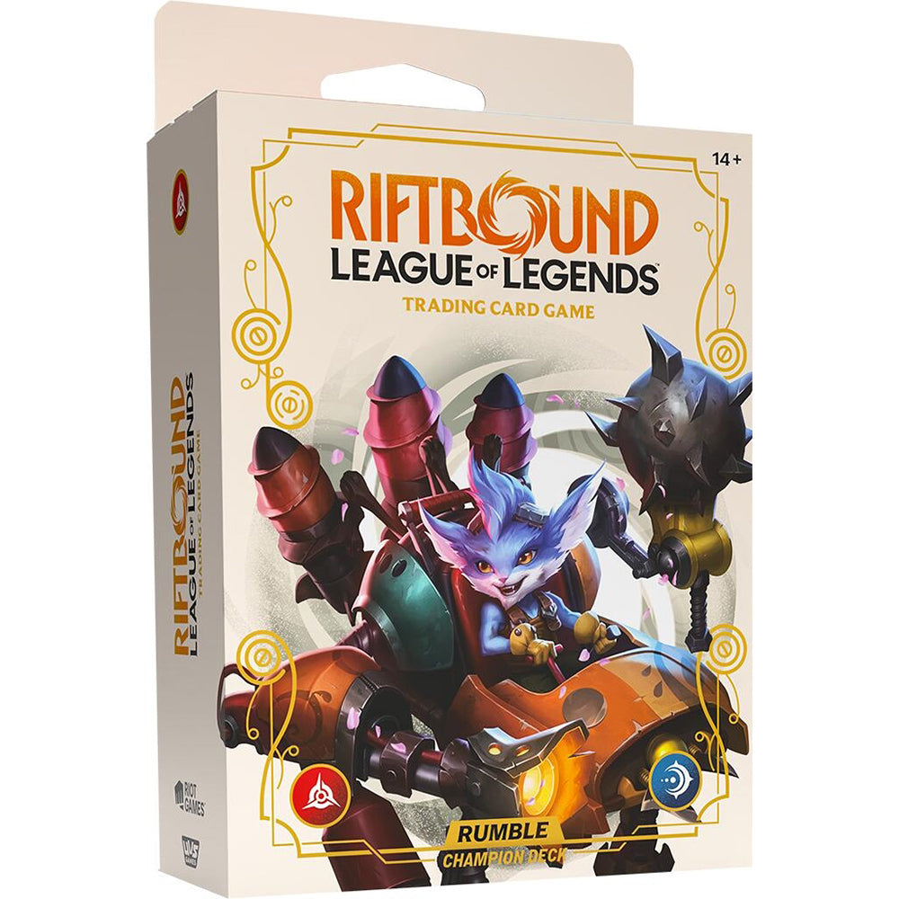 Image for Spiritforged - Champion Deck (Rumble) - Riftbound: League of Legends Trading Card Game