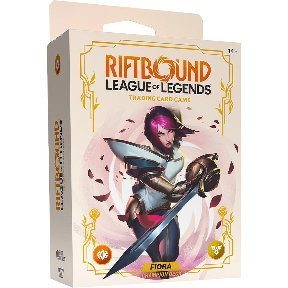 Image for Spiritforged - Champion Deck (Fiora) - Riftbound: League of Legends Trading Card Game