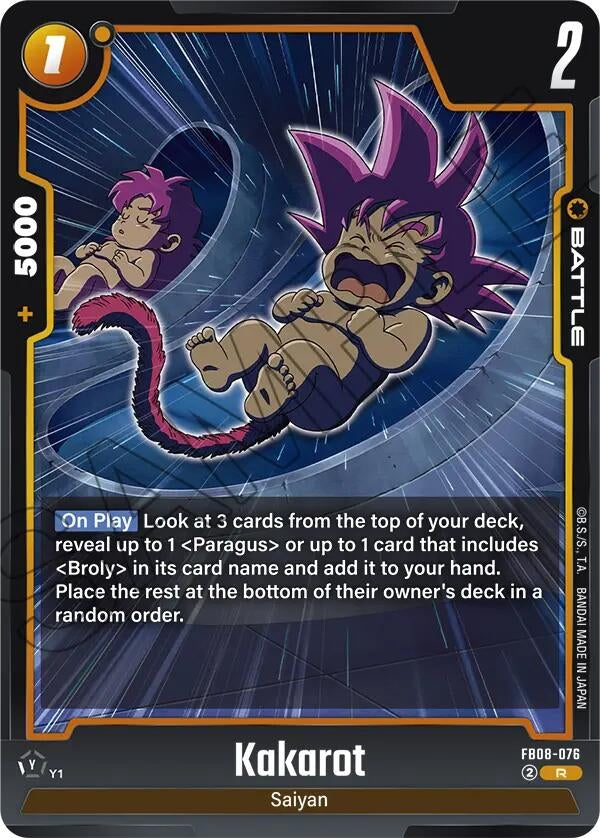 Image for Kakarot - FB08-076 (FB08-076) - Dragon Ball Super: Fusion World