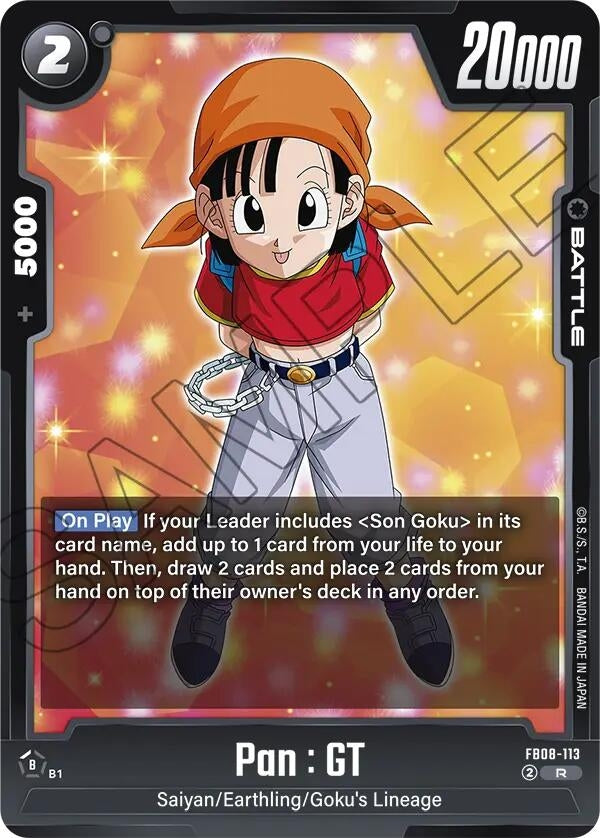 Image for Pan : GT - FB08-113 (FB08-113) - Dragon Ball Super: Fusion World