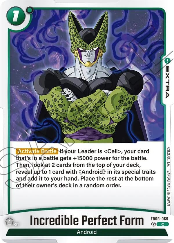 Image for Incredible Perfect Form (FB08-069) - Dragon Ball Super: Fusion World